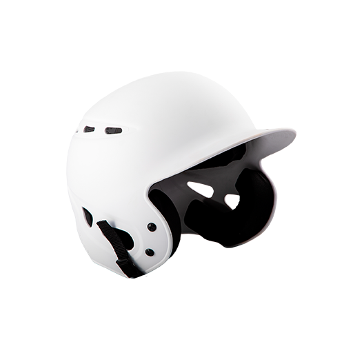 [CUS-DGR-HELM-REB-WH-Y0] Rebel Batting Helmet (Y0, White)