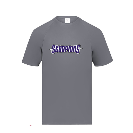 [2790.059.S-LOGO1] Men's Smooth Sport T-Shirt (Adult S, Gray, Logo 1)