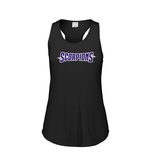 [3078.K94.S-LOGO1] Ladies Tri Blend Tank Top (Female Adult S, Black, Logo 1)