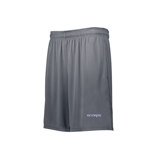 [229511.059.XS-LOGO2] Men's Swift Short (Adult XS, Gray, Logo 2)