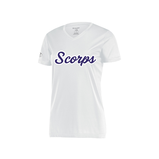 [222820.005.S-LOGO3] Ladies Movement Dri Fit Shirt (Female Adult S, White, Logo 3)